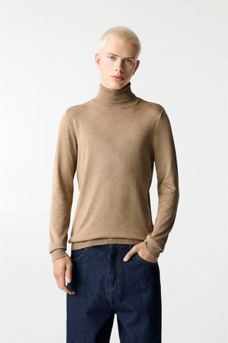 Pull À Col Roulé - Pull&Bear - Modalova