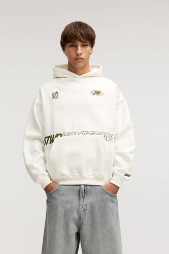 Sweat À Capuche Avec Broderies Stwd - Pull&Bear - Modalova