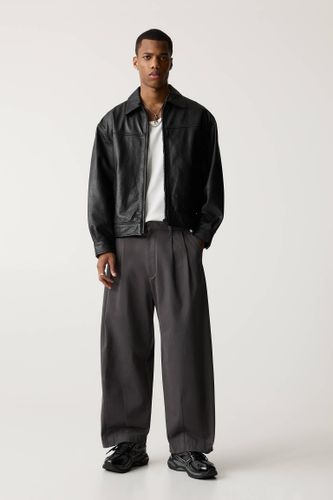 Pantalon Slouchy P&B Black Label - Pull&Bear - Modalova