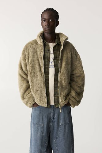 Veste Légère En Mouton Synthétique - Pull&Bear - Modalova