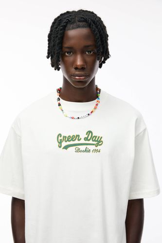 T-Shirt Green Day - Pull&Bear - Modalova