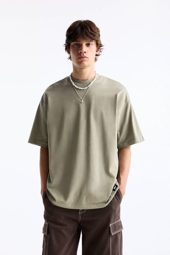 T-Shirt Extra Loose En Tissu Doux - Pull&Bear - Modalova