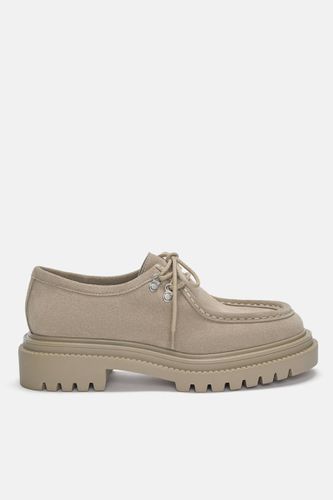 Chaussures À Lacets En Cuir - Pull&Bear - Modalova