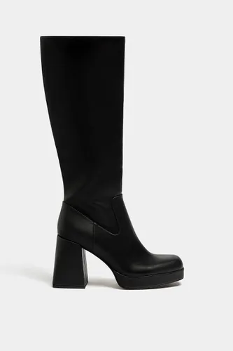 Bottes Hautes À Talon - Pull&Bear - Modalova