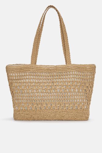 Sac Cabas Style Raphia - Pull&Bear - Modalova