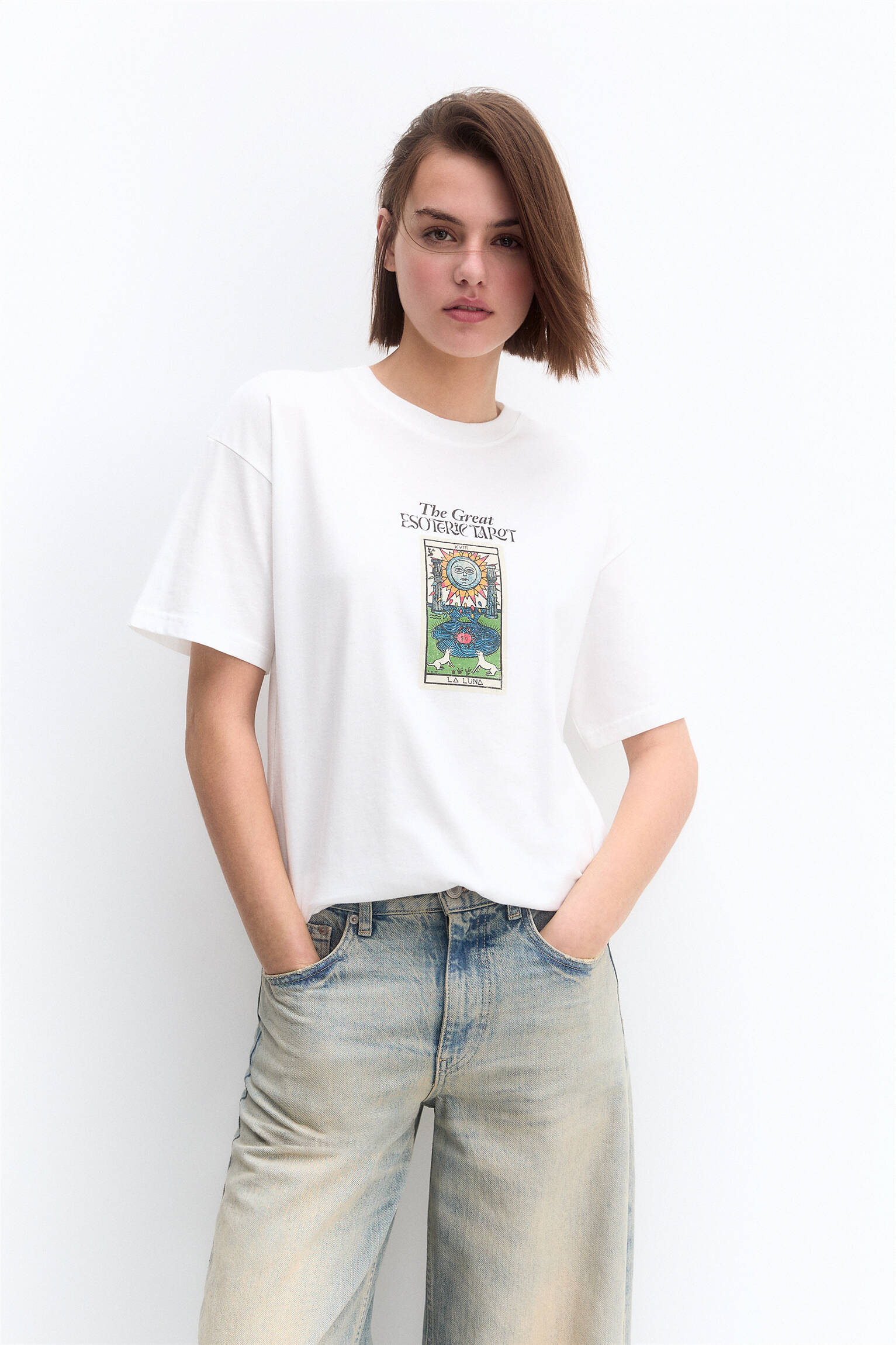 T-Shirt Tarot - Pull&Bear - Modalova