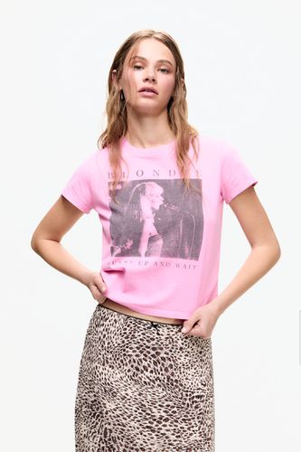T-Shirt Manches Courtes Blondie - Pull&Bear - Modalova