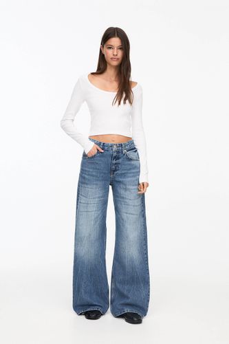 Jean Large Mid Rise - Pull&Bear - Modalova