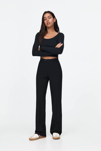 Pantalon Habillé Taille Haute - Pull&Bear - Modalova