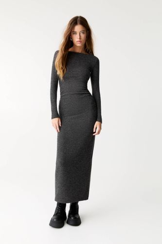 Robe Midi En Maille - Pull&Bear - Modalova