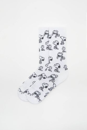 Chaussettes Sport Snoopy All Over - Pull&Bear - Modalova