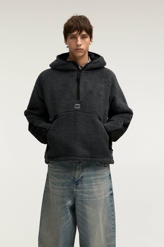 Blouson Capuche Mouton Synthétique - Pull&Bear - Modalova