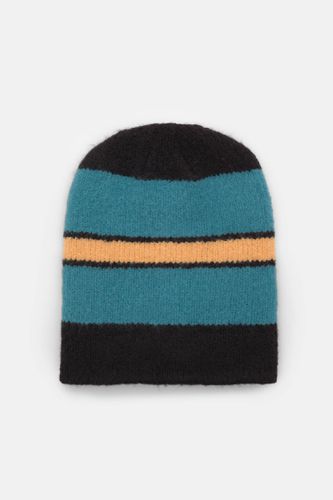 Bonnet Beanie Rayures - Pull&Bear - Modalova