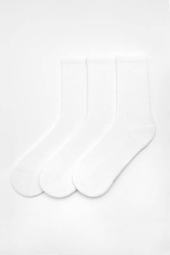 Lot 3 Paires Chaussettes Hautes Basiques - Pull&Bear - Modalova