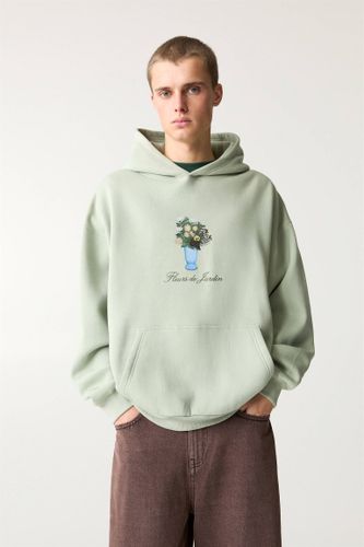 Sweat Fleurs De Jardin - Pull&Bear - Modalova