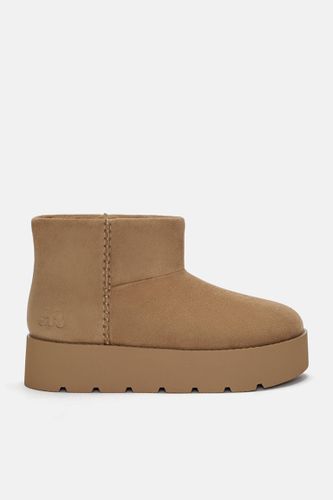 Bottines Plateforme Doublées - Pull&Bear - Modalova