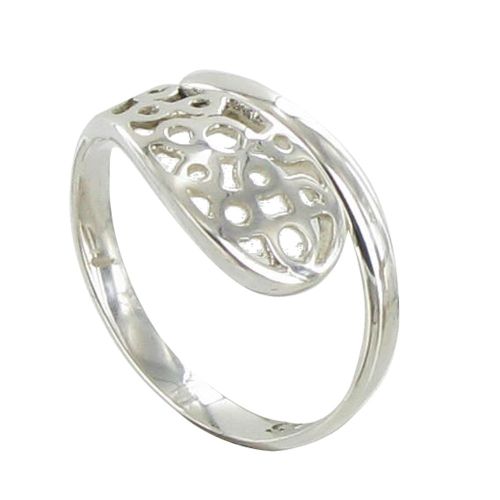 Bague Argent 925 Goutte Arabesque - taille 52 - LES POULETTES BIJOUX - Modalova