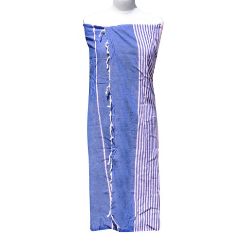 BIJOUX Fouta Drap Plage et Hammam Coton Bande et Petites Rayures - LES POULETTES - Modalova