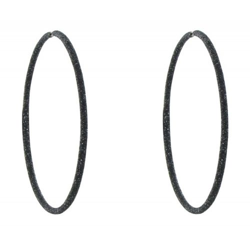 Boucles d'Oreilles Argent Grandes Créoles Paillettes - Classics - LES POULETTES BIJOUX - Modalova