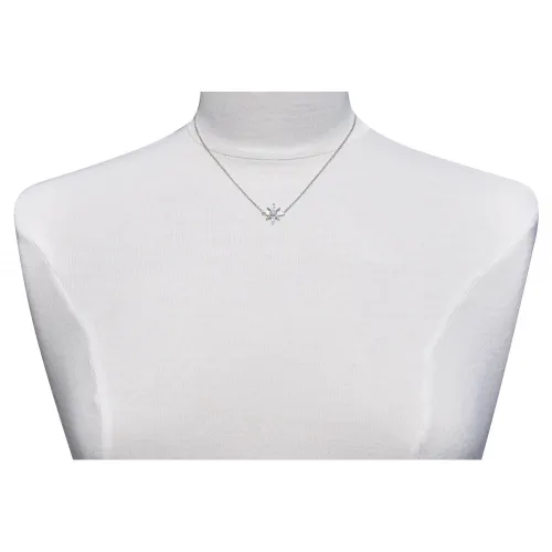 Collier Argent 925 Etoile Polaire et Demi Perle de Larimar - LES POULETTES BIJOUX - Modalova