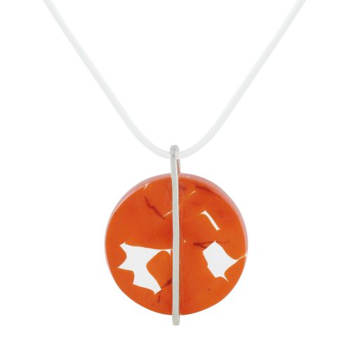 Pendentif Argent 925 Pâte de Verre Bonbon - LES POULETTES BIJOUX - Modalova
