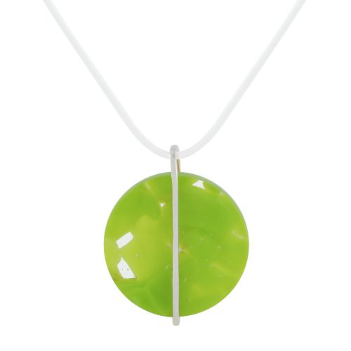 Pendentif Argent 925 Pâte de Verre Bonbon Granny - LES POULETTES BIJOUX - Modalova