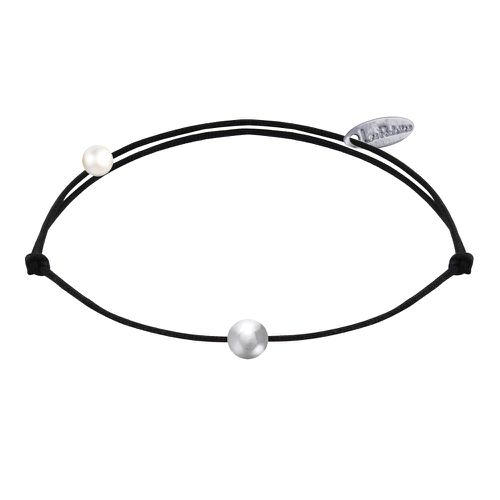 Bracelet Lien Petite Perle Argent - LES POULETTES BIJOUX - Modalova