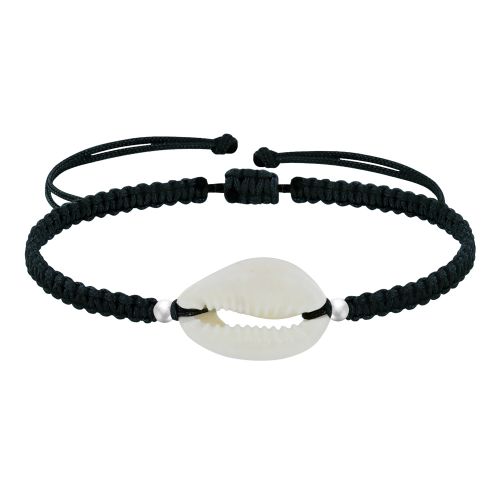 Bracelet 925 Cauris Lien Tréssé - LES POULETTES BIJOUX - Modalova
