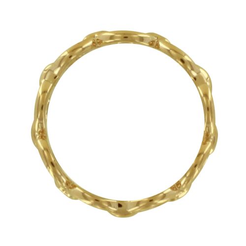 Bague Plaqué Maillons Simple - taille 50 - LES POULETTES BIJOUX - Modalova