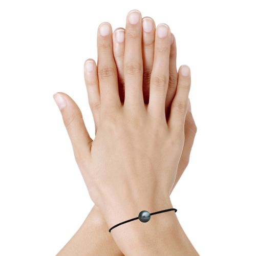 Bracelet Lien Perle de Tahiti - LES POULETTES BIJOUX - Modalova