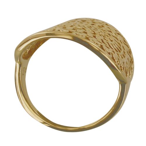 Bague Plaqué Or Astre Ronde - LES POULETTES BIJOUX - Modalova