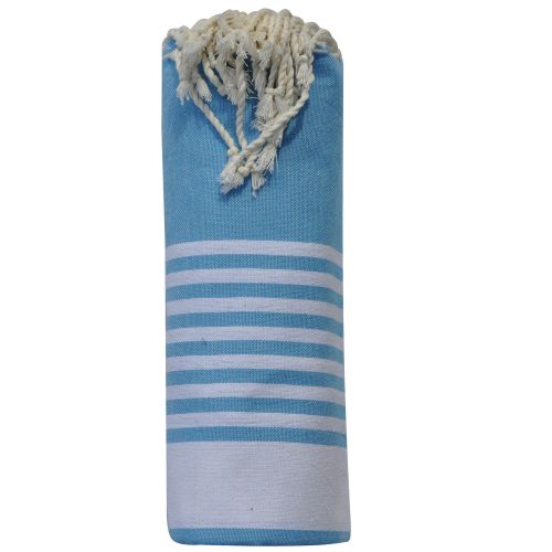 BIJOUX Fouta Drap Plage et Hammam Coton Bande et Petites Ray - LES POULETTES - Modalova