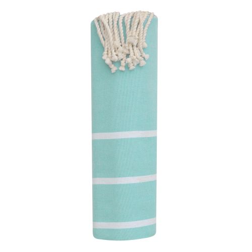 BIJOUX Fouta Drap Plage et Hammam Coton Couleur Clair Petite - LES POULETTES - Modalova