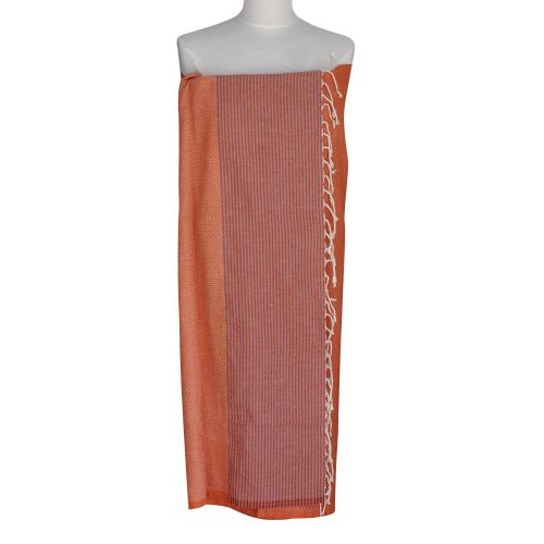 BIJOUX Fouta Drap Plage et Hammam Coton Nid d'Abeille Petites R - LES POULETTES - Modalova