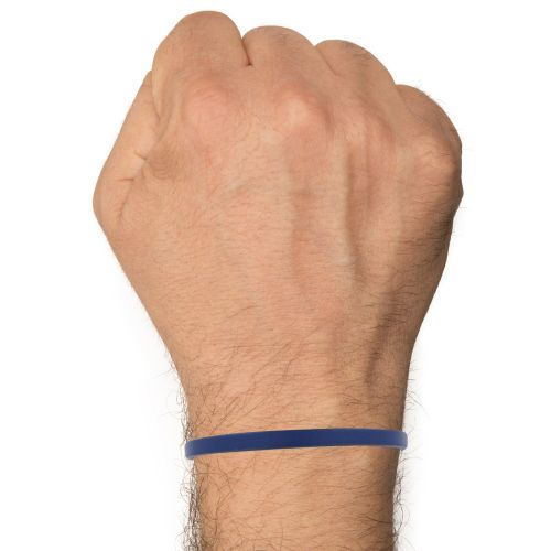 Bracelet Homme Cuir Simple Fermoir Acier Inoxydable - 19cm - Bl - LES POULETTES BIJOUX - Modalova