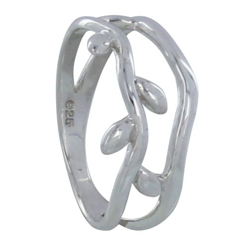 Bague 925 Laurier - taille 56 - LES POULETTES BIJOUX - Modalova