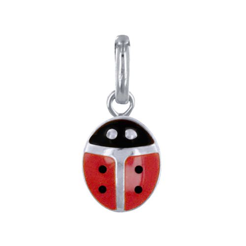 Pendentif Coccinelle Rouge et Noire - LES POULETTES BIJOUX - Modalova