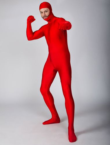 Toussaint Cosplay Costume de zenta rouge lycra spandex Dguisements Halloween - Milanoo - Modalova