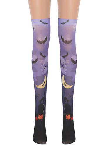 S Saloon bas chauve-souris genou chaussettes hautes Halloween Cosplay Costume accessoires - Milanoo FR - Modalova