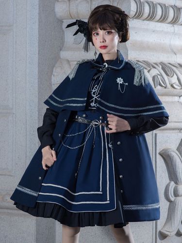 Manteau Lolita de style militaire gothique Lolita - Milanoo FR - Modalova