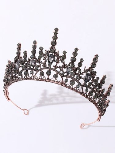 Accessoires de cheveux en mtal de chapeaux de coiffe de mariage noirs pour la marie - Milanoo - Modalova