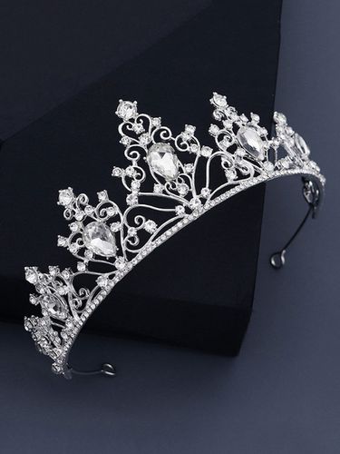 Accessoires de cheveux de marie couronne en mtal diamant - Milanoo FR - Modalova