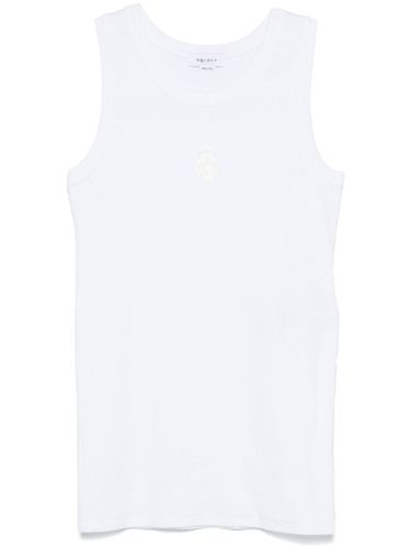 Skull Cotton Tank Top - Alexander McQueen - Modalova