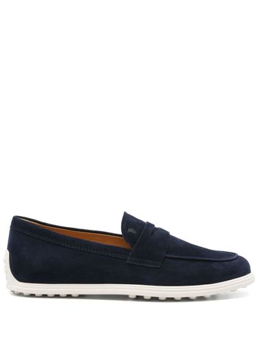 Tod's Suede Leather Loafers - Tod's - Modalova