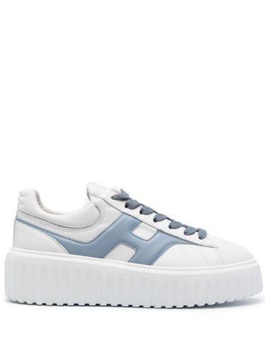 Hogan H-Stripes Leather Sneakers - Hogan - Modalova