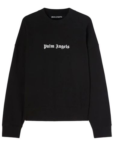 Palm Angels Cotton Sweatshirt - Palm Angels - Modalova