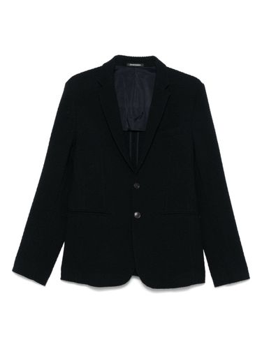 Wool Single-Breasted Jacket - Emporio Armani - Modalova