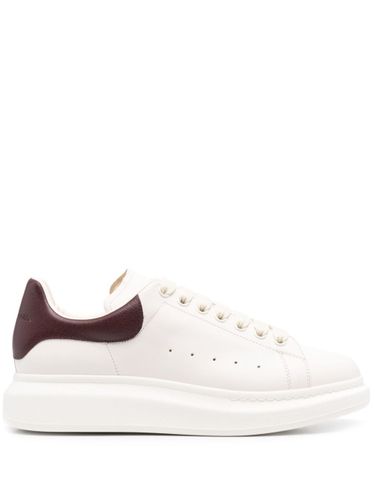 Oversize Leather Sneakers - Alexander McQueen - Modalova