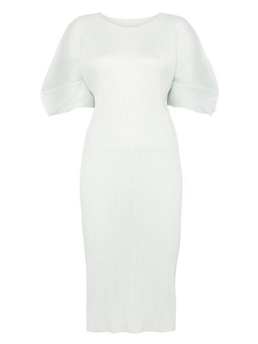 Pleated Midi Dress - PLEATS PLEASE ISSEY MIYAKE - Modalova