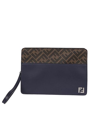 Fendi Logo Clutch Bag - Fendi - Modalova